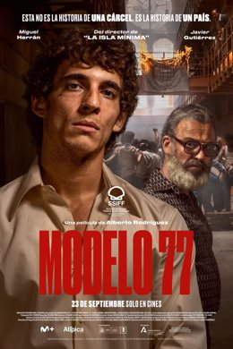 Archivo - Cartel de 'Modelo 77'