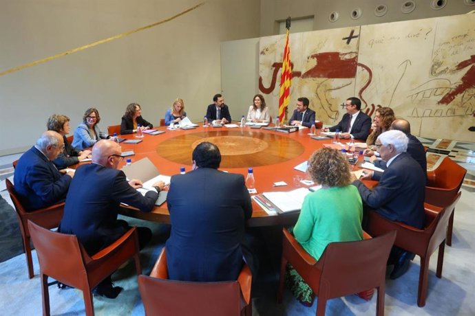 Reunión del Consell Executiu.