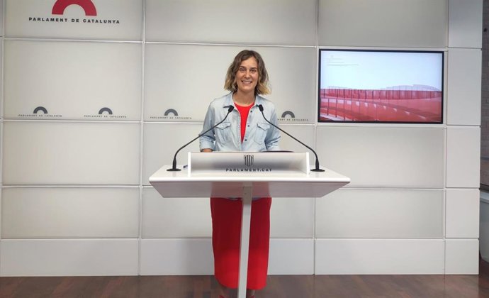 La presidenta dels comuns al Parlament, Jéssica Albiach