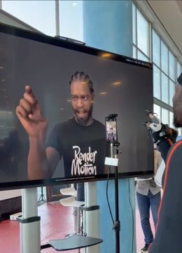 Captura de movimientos para animación digital.