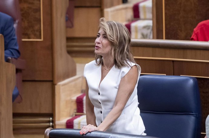 Archivo - La ministra de Transport, Mobilitat i Agenda Urbana en funcions, Raquel Sánchez