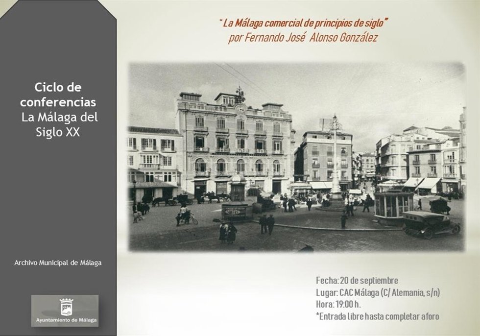 El Archivo retoma el ciclo 'La Málaga del siglo XX' con una charla del escritor Fernando Alonso González.