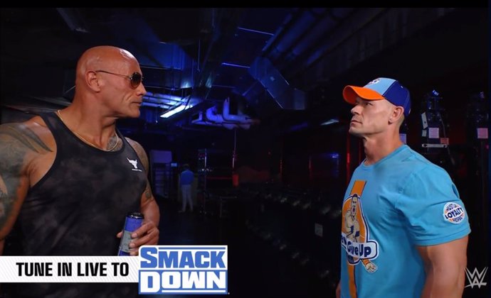 Dwayne Johnson regresa a la WWE: Así fue su cara a cara con John Cena