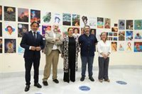 El Parlamento de Canarias acoge la exposición solidaria 'Proyecto Volcán: un cómic para La Palma'