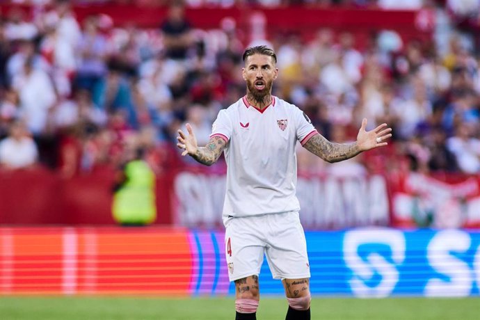 Sergio Ramos con el Sevilla FC