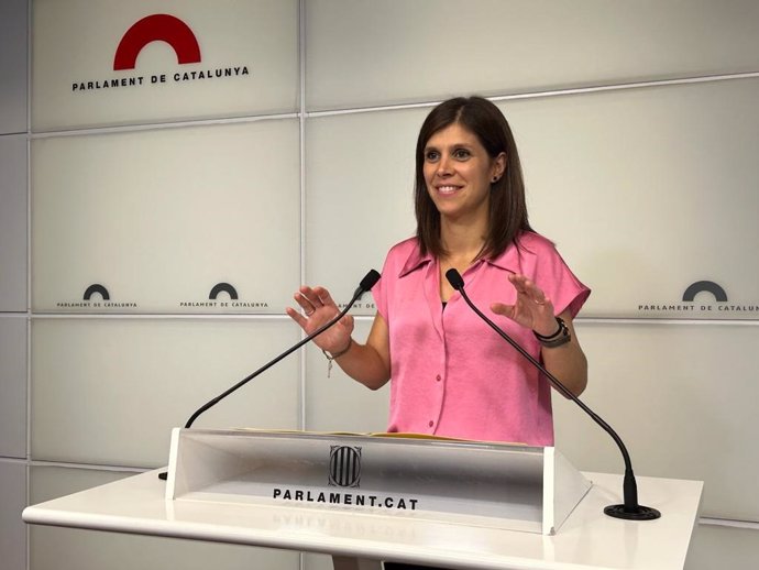 La portavoz de ERC en el Parlament, Marta Vilalta