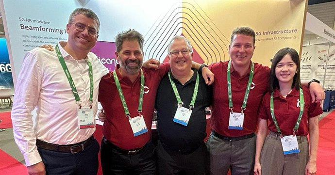 Henrik Andersen, CMO of iCana, led the team to showcase the latest RF solutions at  EuMW 2023.