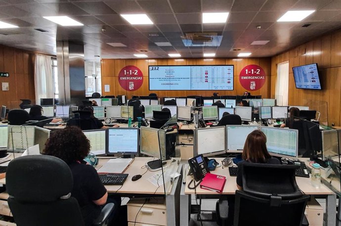 Sala de Emergencias del 112.