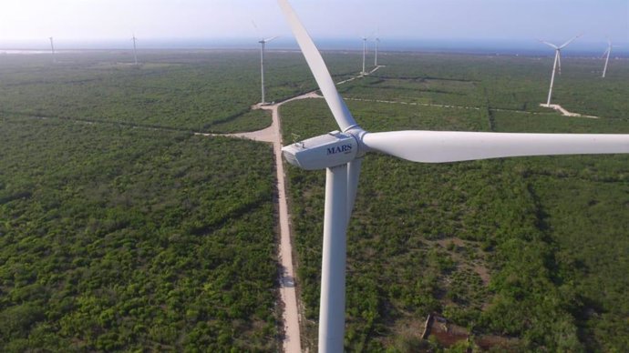 Turbinas parque eólico Mars