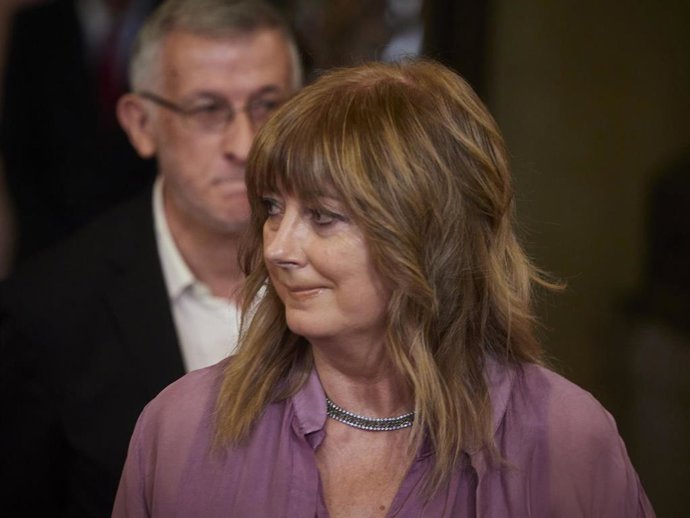 Archivo - La vicepresidenta segunda del Gobierno de Navarra y consejera del Departamento de Relaciones Ciudadanas, Ana Ollo.