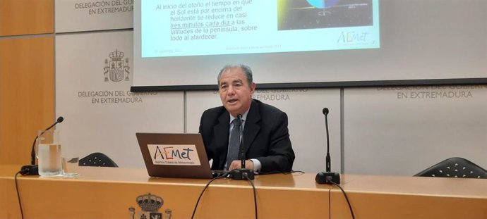 El delegado territorial de la Aemet, Marcelino Núñez.