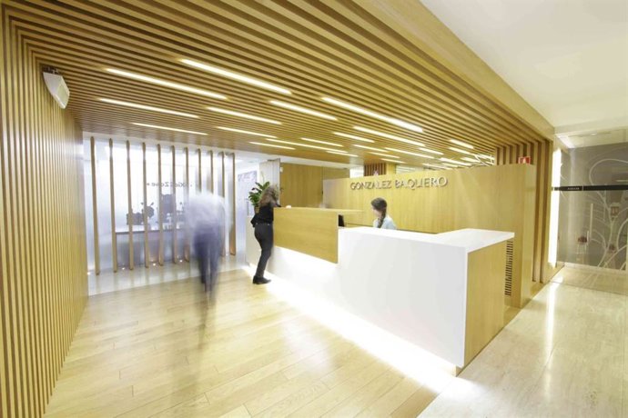 Recepción Clínica Dental González Baquero.