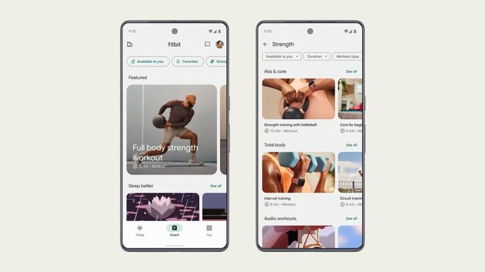 Fitbit lanza su 'app' rediseñada.