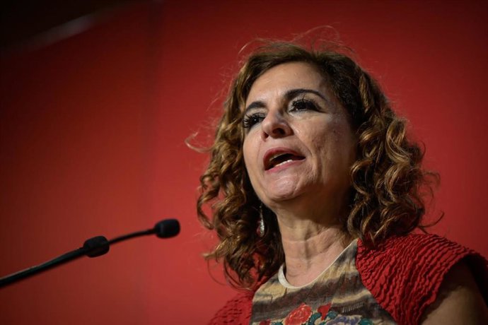 Archivo - La vicesecretaria general del PSOE y vicepresidenta del Gobierno, María Jesús Montero.