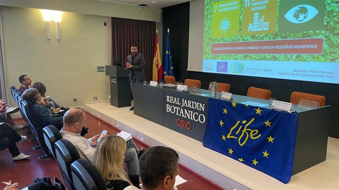 El Real Jardín Botánico de Madrid, sede del congreso final del proyecto 'Life-My building is green'.
