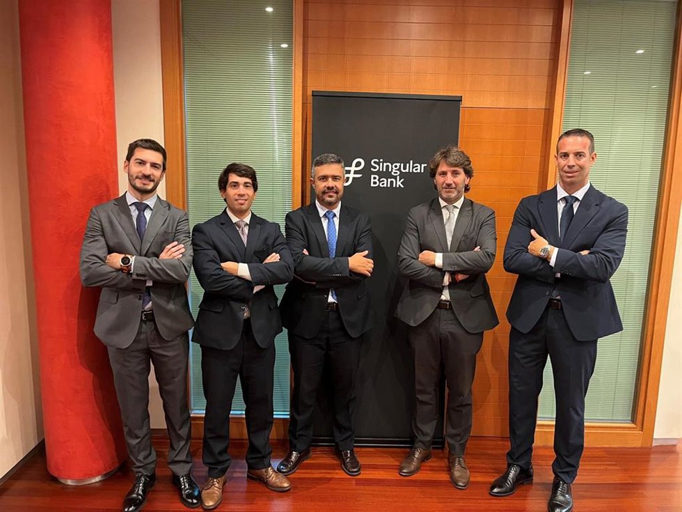 Las nuevas incorporaciones de Singular Bank procedentes de Deutsche Bank.