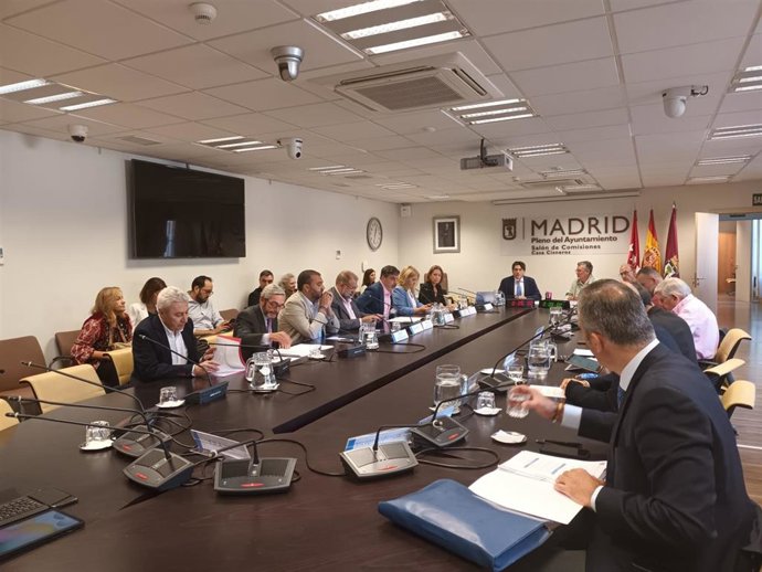 Archivo - Comisión de Vicealcaldía, Seguridad y Emergencias del Ayuntamiento de Madrid
