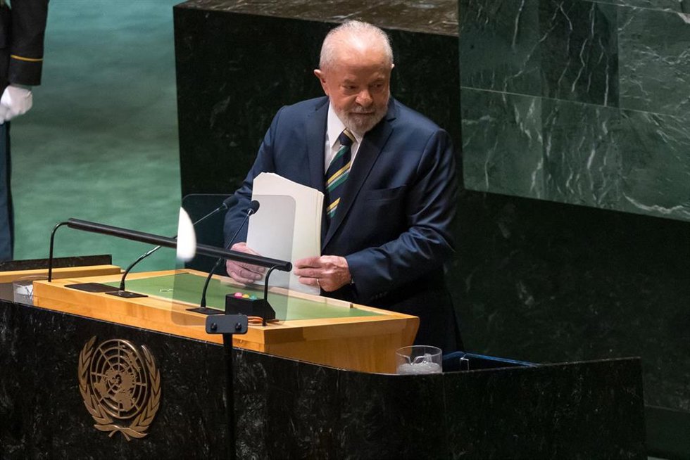 El presidente de Brasil, Luiz Inácio Lula da Silva.