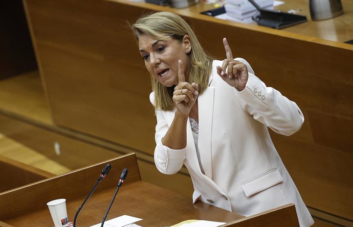 La  vicepresidenta segunda y consellera de Servicios Sociales, Igualdad y Vivienda, Susana Camarero , comparece en las Corts para explicar las líenas de su departamento