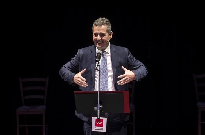 Imagen de archivo del consejero de Cultura, Turismo y Deporte de la Comunidad de Madrid, Mariano de Paco.
