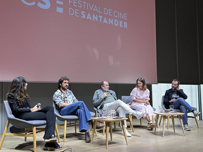 Presentación de la serie 'Segunda muerte', rodada en Cantabria.