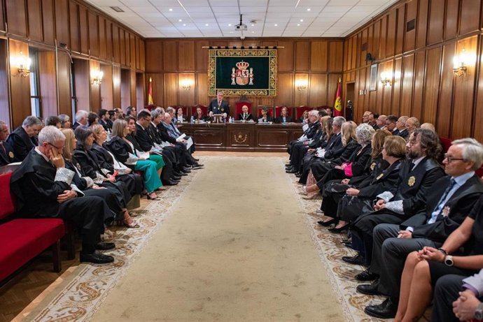 Acto de apertura del año judicial en la sede del Tribunal Superior de Justicia de Castilla- La Mancha