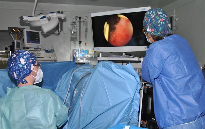 Archivo - Imagen de archivo de una intevención