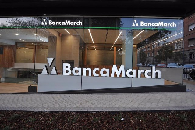 Archivo - Sede y logo de Banca March.