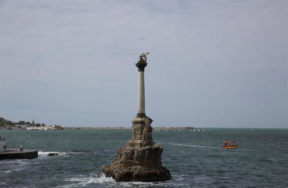 Archivo - El puerto de Sebastopol