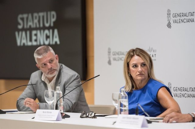 La consellera de Innovación, Industria, Comercio y Turismo, Nuria Montes, en la presentación de Valencia Digital Summit