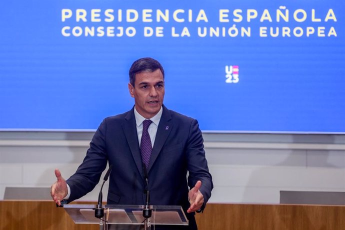 El presidente del Gobierno en funciones, Pedro Sánchez