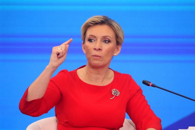 Archivo - La portavoz del Ministerio de Exteriores de Rusia, Maria Zajarova