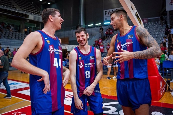 Joel Parra, Darío Brizuela y Willy Hernangómez, tres de los fichajes del Bara de baloncesto para la temporada 2023/24