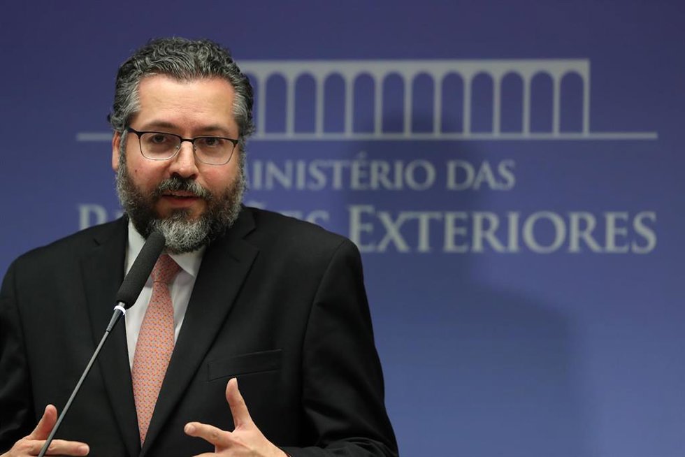 Archivo - El exministro de Asuntos Exteriores de Brasil Ernesto Araujo.
