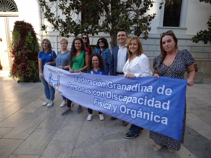 Marcha inclusiva en Granada