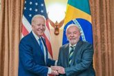Foto: EEUU/Brasil.- Lula afirma que Brasil y EEUU están en "una nueva era" de sus lazos diplomáticos