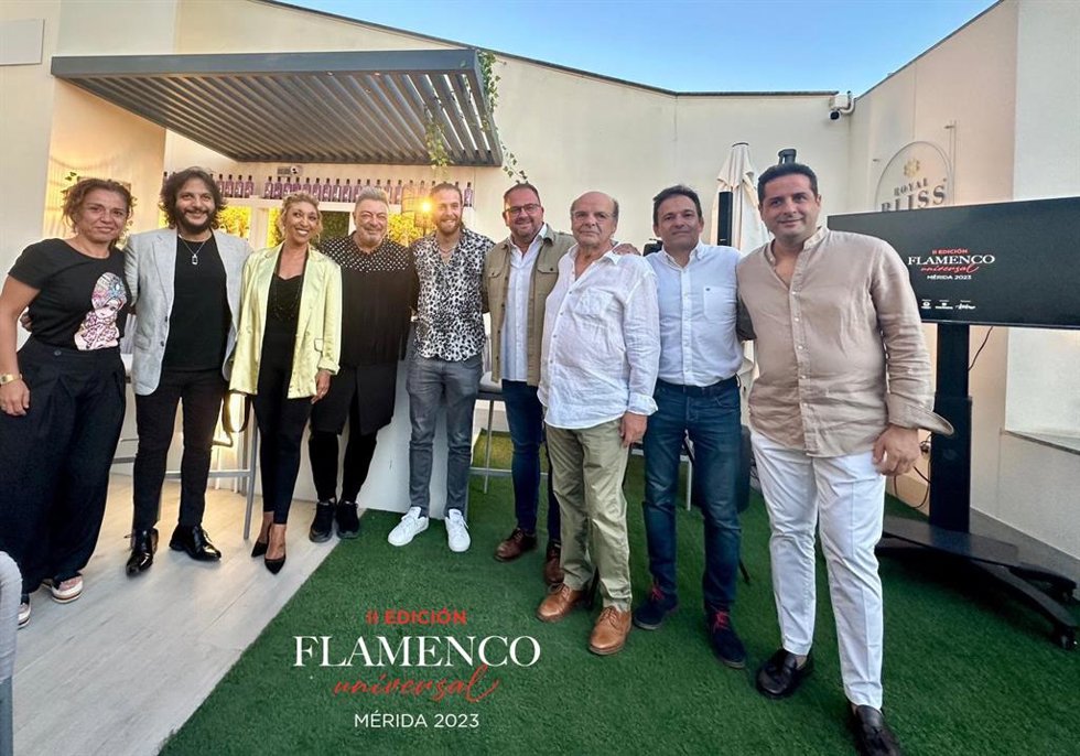 Presentación del II Festival de Flamenco Universal en Mérida