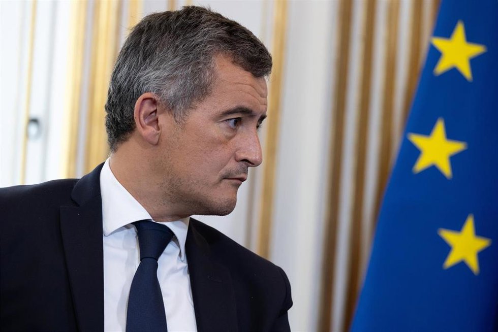 El ministro del Interior francés, Gerald Darmanin