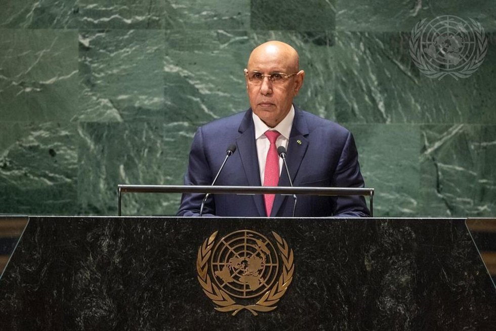 El presidente de Mauritania, Mohamed Uld Cheij