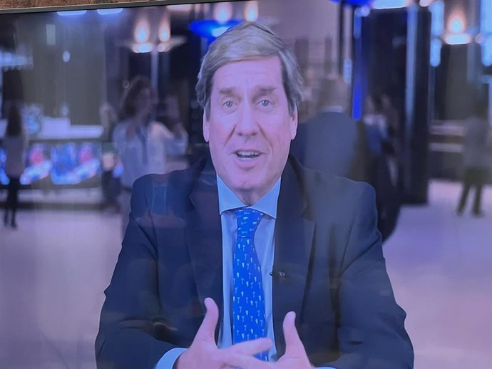 El eurodiputado del Grupo Popular Gabriel Mato interviene en las 'Jornadas Conecta' organizadas por el Parlamento de Canarias