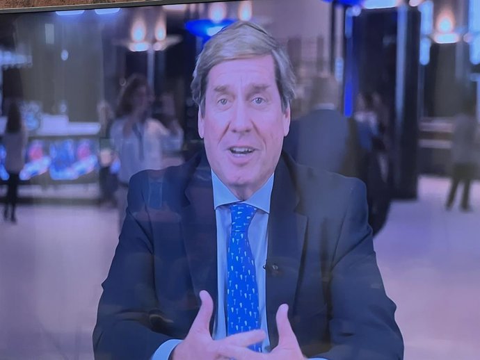 El eurodiputado del Grupo Popular Gabriel Mato interviene en las 'Jornadas Conecta' organizadas por el Parlamento de Canarias