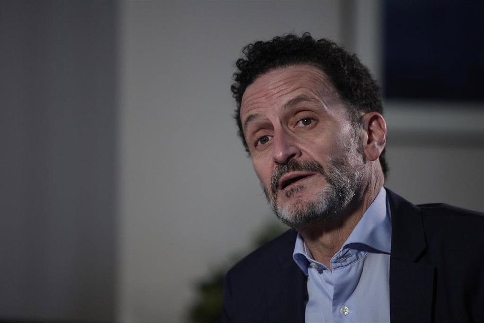 Archivo - El portavoz adjunto de Ciudadanos en el Congreso, Edmundo Bal, durante una entrevista con Europa Press en la Cámara Baja, a 29 de diciembre de 2021, en Madrid, (España).
