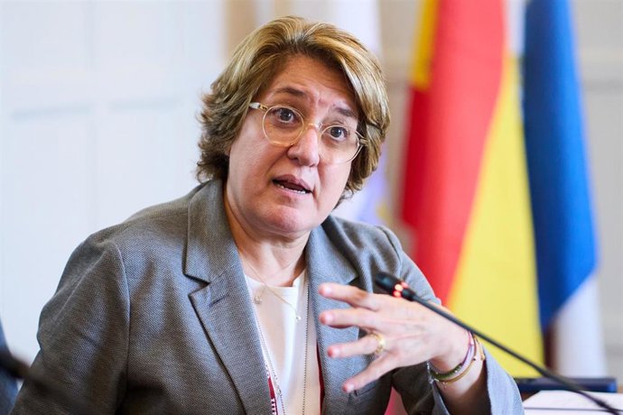 Archivo - Inmaculada Riera, directora general de la Cámara de España. 