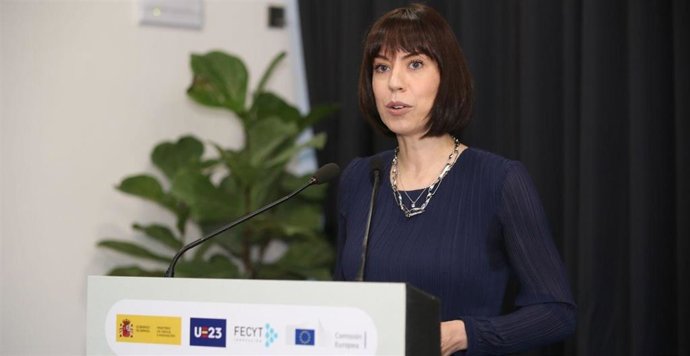 La ministra de Ciencia e Innovación en funciones, Diana Morant, ha inaugurado en el Círculo de Bellas Artes de Madrid la jornada 'Ciencia para las políticas públicas en España',