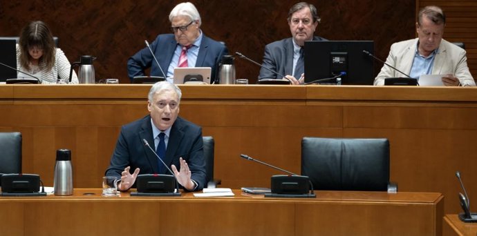 El consejero del Fomento, Vivienda, Movilidad y Logística del Gobierno de Aragón, Octavio López