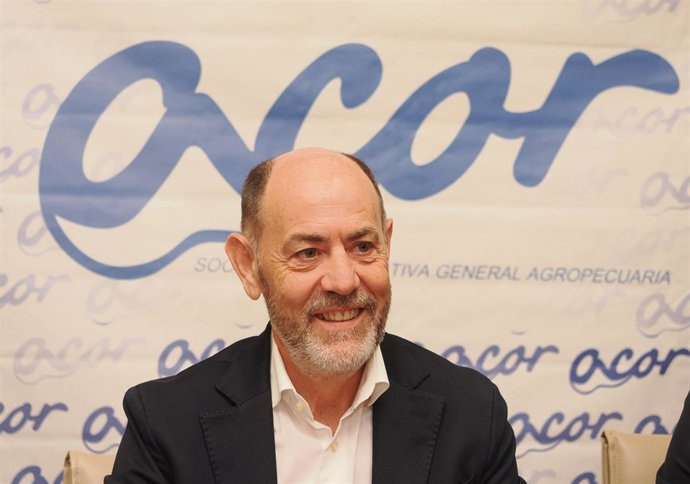 Jesús Posadas en la rueda de prensa de presentación de los resultados de la campaña 2022-23