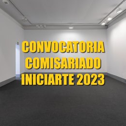 Nota Prensa Convocatoria Comisario/A Iniciarte