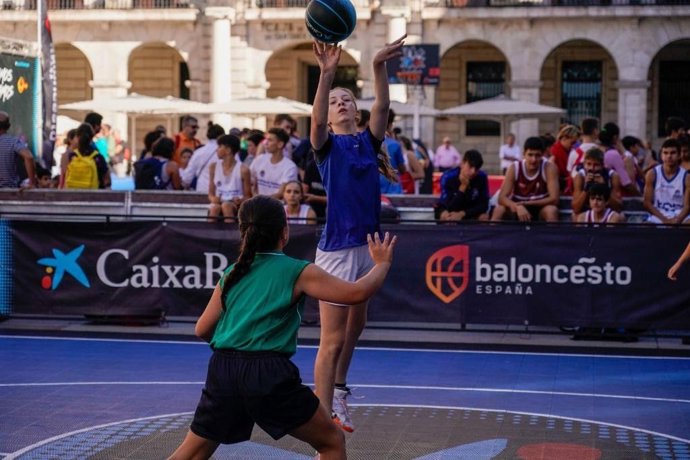 El Plaza 3x3 CaixaBank 2023 reunirá a 400 participantes en Santander