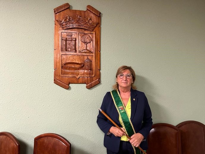 La nueva alcaldesa de Cella (Teruel), la 'popular' Carmen Pobo.