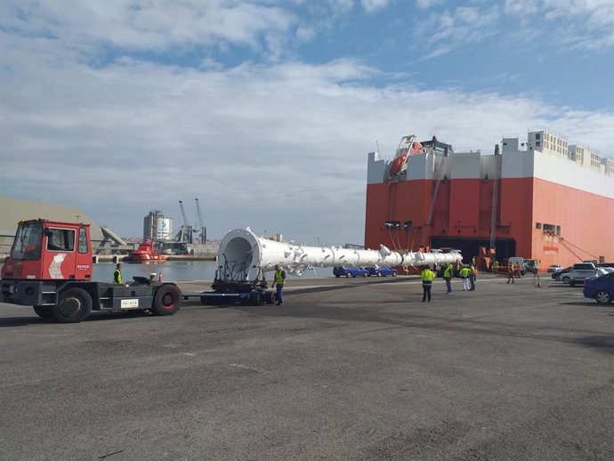 Archivo - Embarque de la pieza